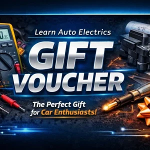 Learn Auto Electrics course gift voucher for auto electrician training